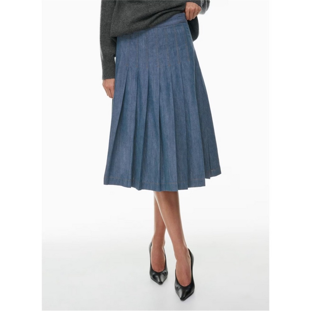 Babaton Denim Skirt